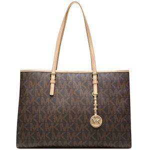 MICHAEL KORS LARGE CLIP CLOSE TOTE